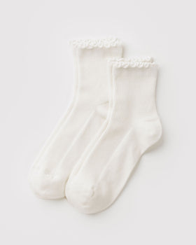 Lettuce Edge Sock Set of 2 I4