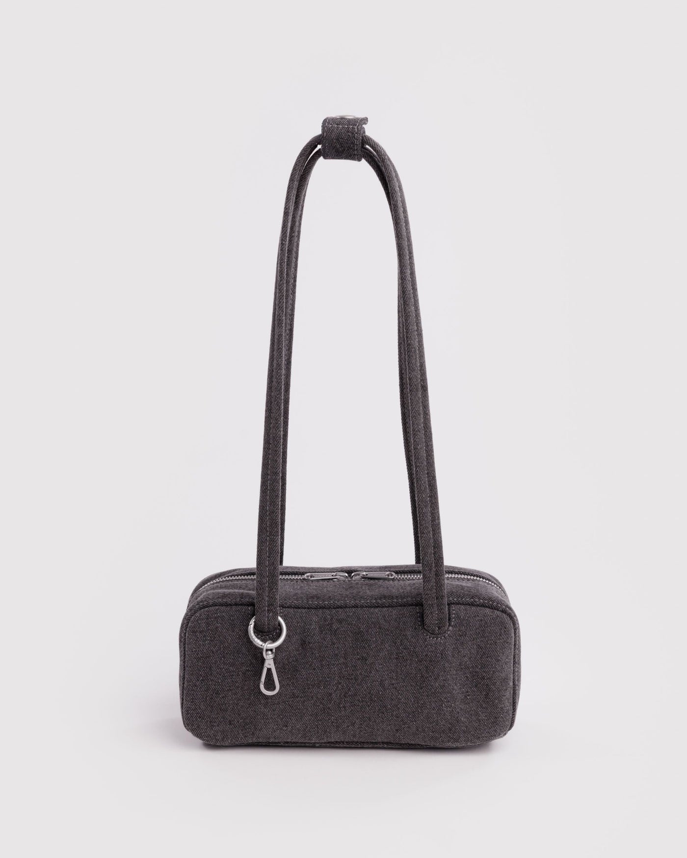 Small Denim Bowler Bag O6