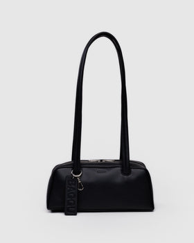 Small Recycled Leather Bowler Bag T0