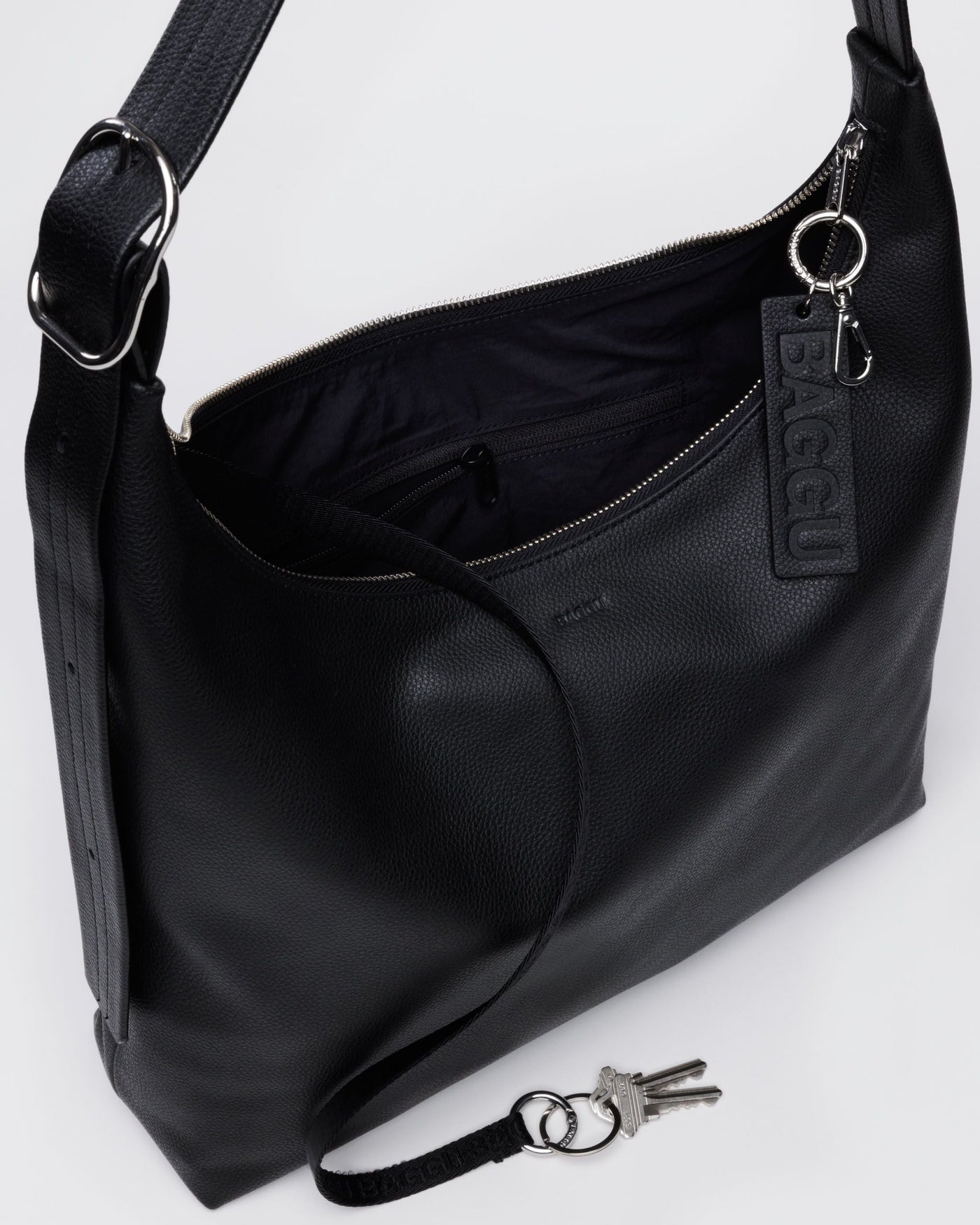 Recycled Leather Shoulder Bag V3