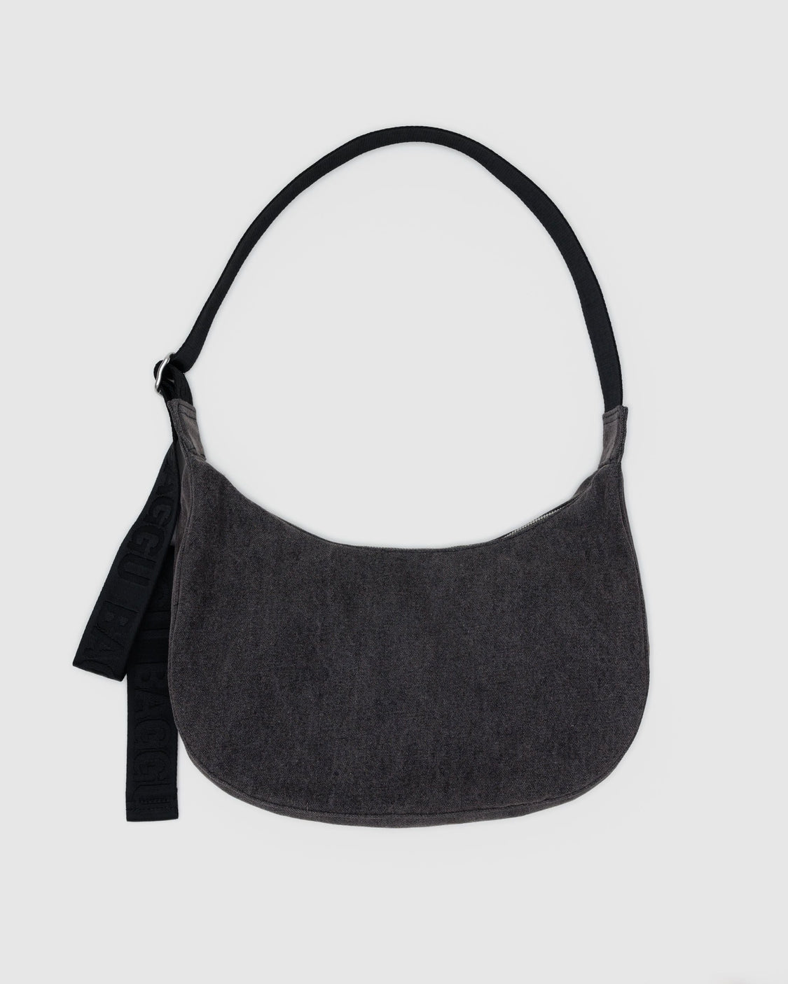 Medium Denim Crescent Bag E8