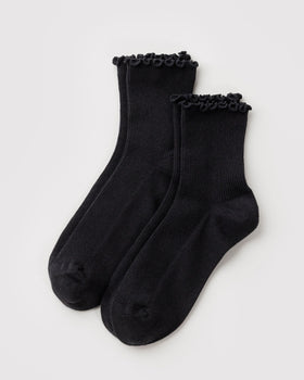 Lettuce Edge Sock Set of 2 I4