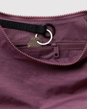 Medium Nylon Crescent Bag C1