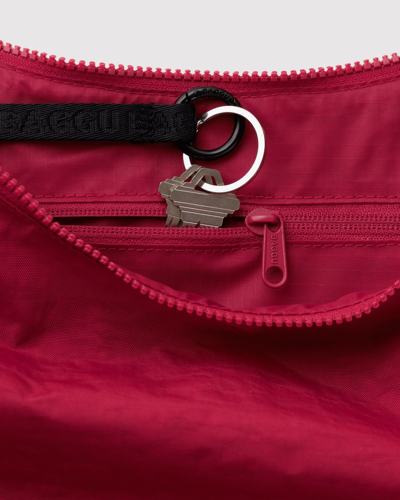 Medium Nylon Crescent Bag C1