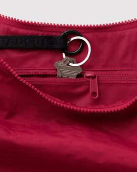 Medium Nylon Crescent Bag C1