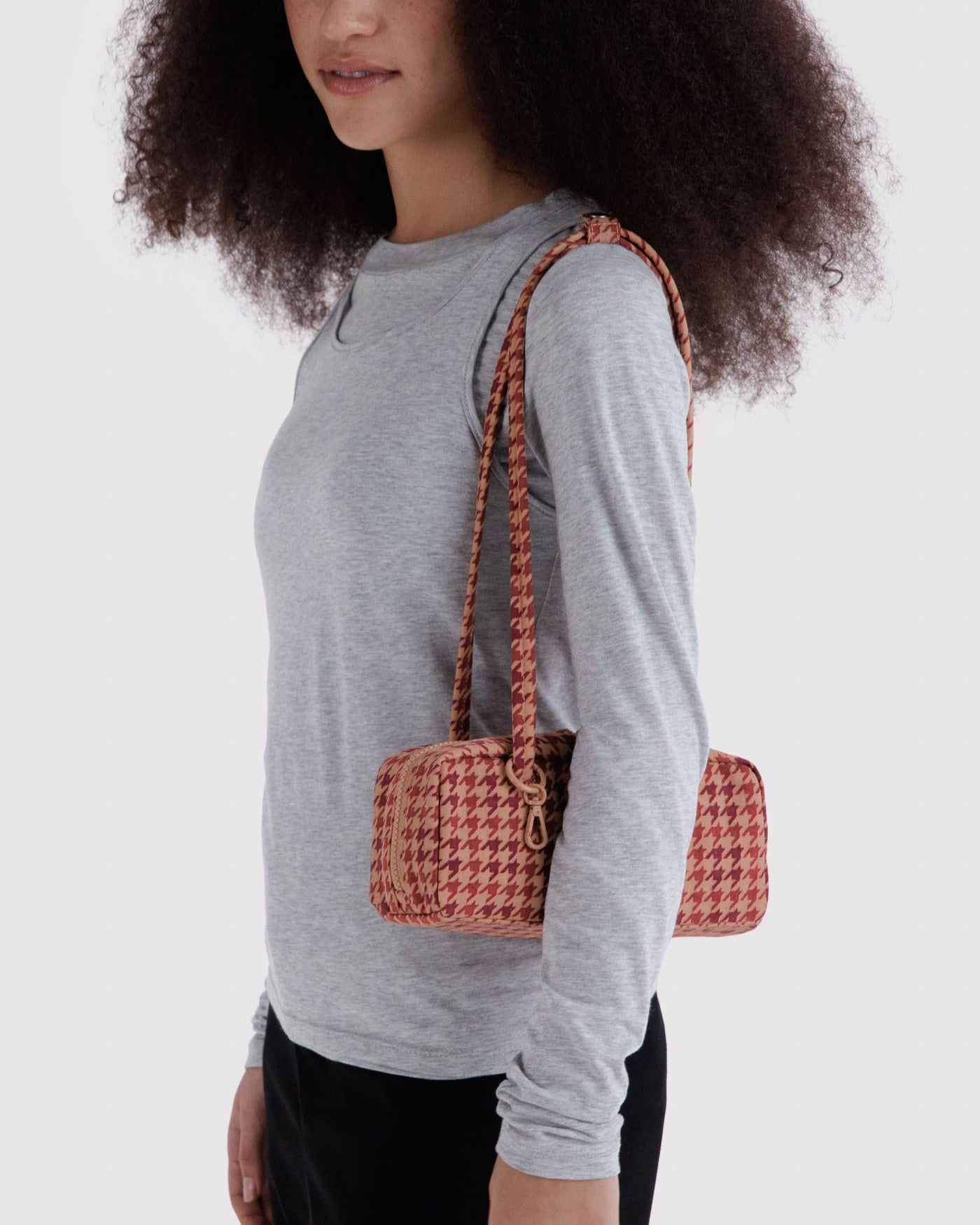 Small Nylon Bowler Bag O2