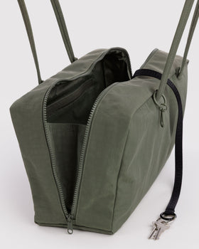 Medium Nylon Bowler Bag I9