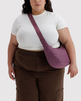 Medium Nylon Crescent Bag C1