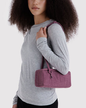 Small Nylon Bowler Bag O2