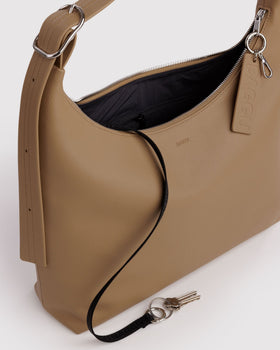 Recycled Leather Shoulder Bag V3