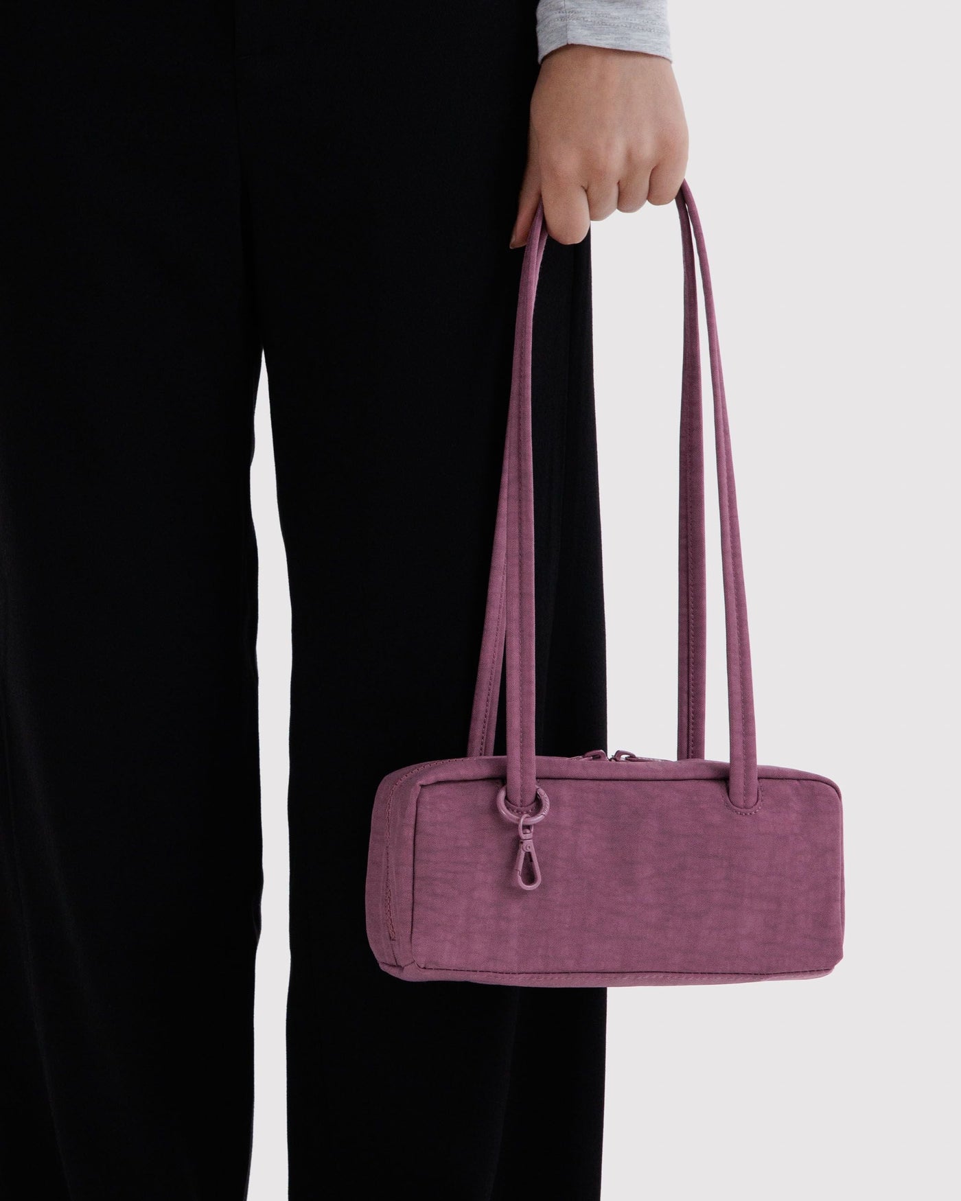 Small Nylon Bowler Bag O2