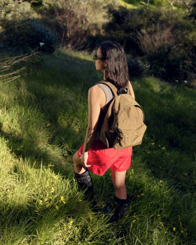 Medium Nylon Backpack P1