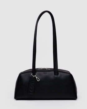 Recycled Leather Bowler Bag F1